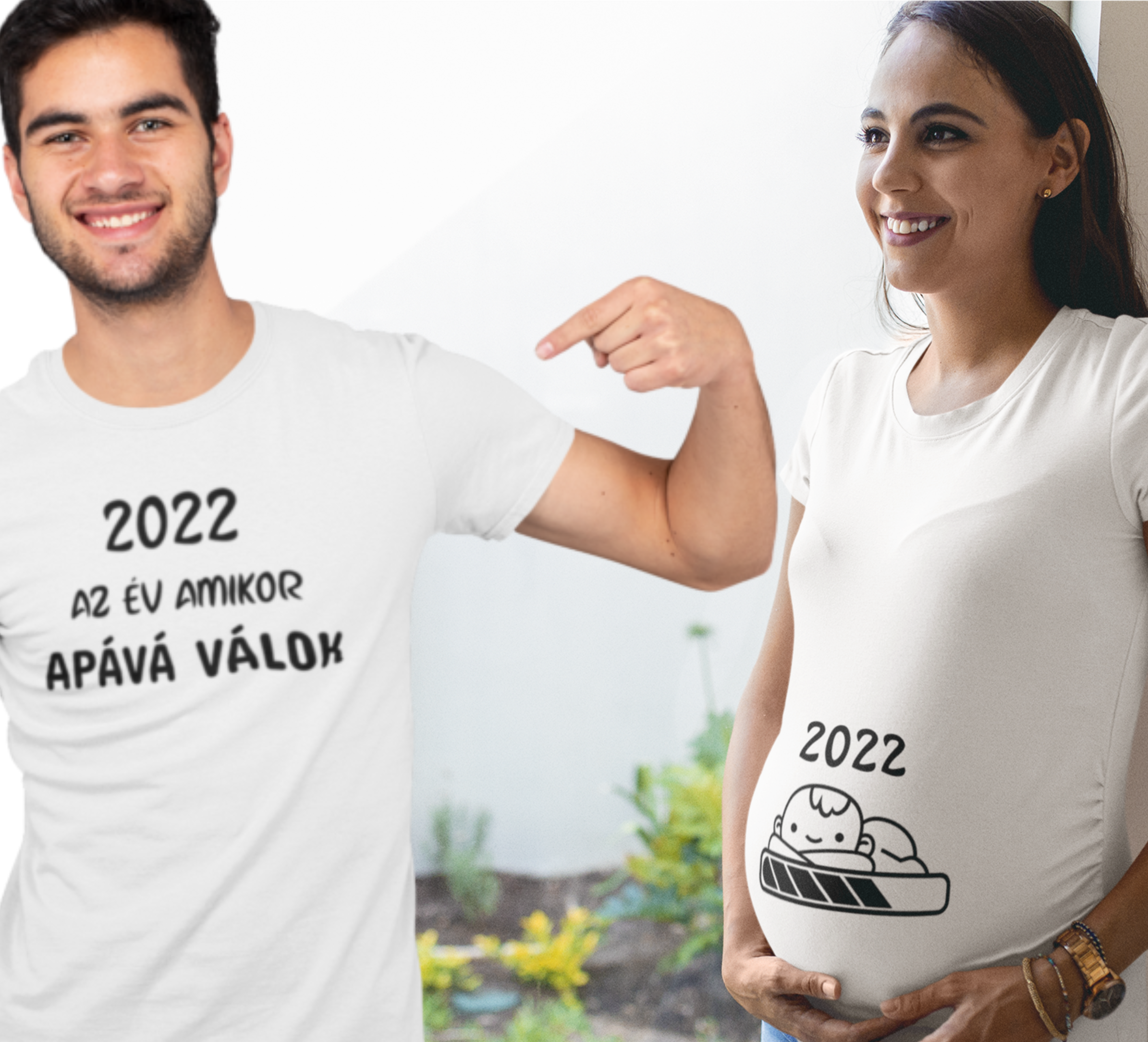 2022/2022 az év amikor apává válok(2 db póló)