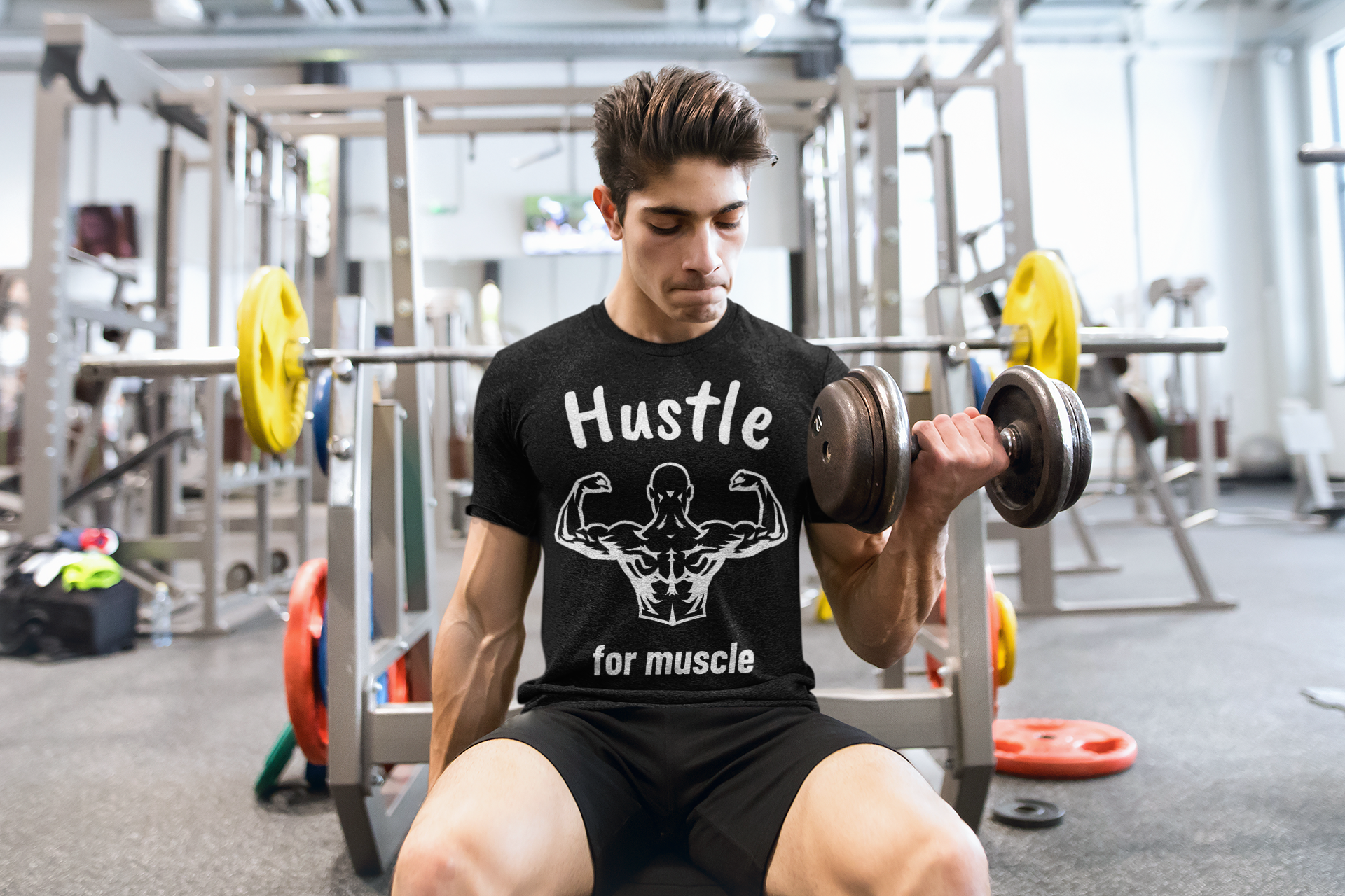 Hustle for muscle'